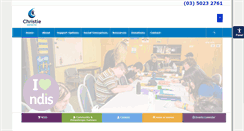 Desktop Screenshot of christiecentre.com.au